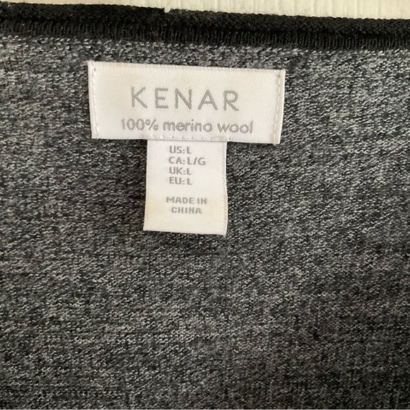 Kenar merino wool sweater- large - Picture 3 of 4